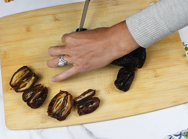 Walnut Brownie Date Bites - Step 1